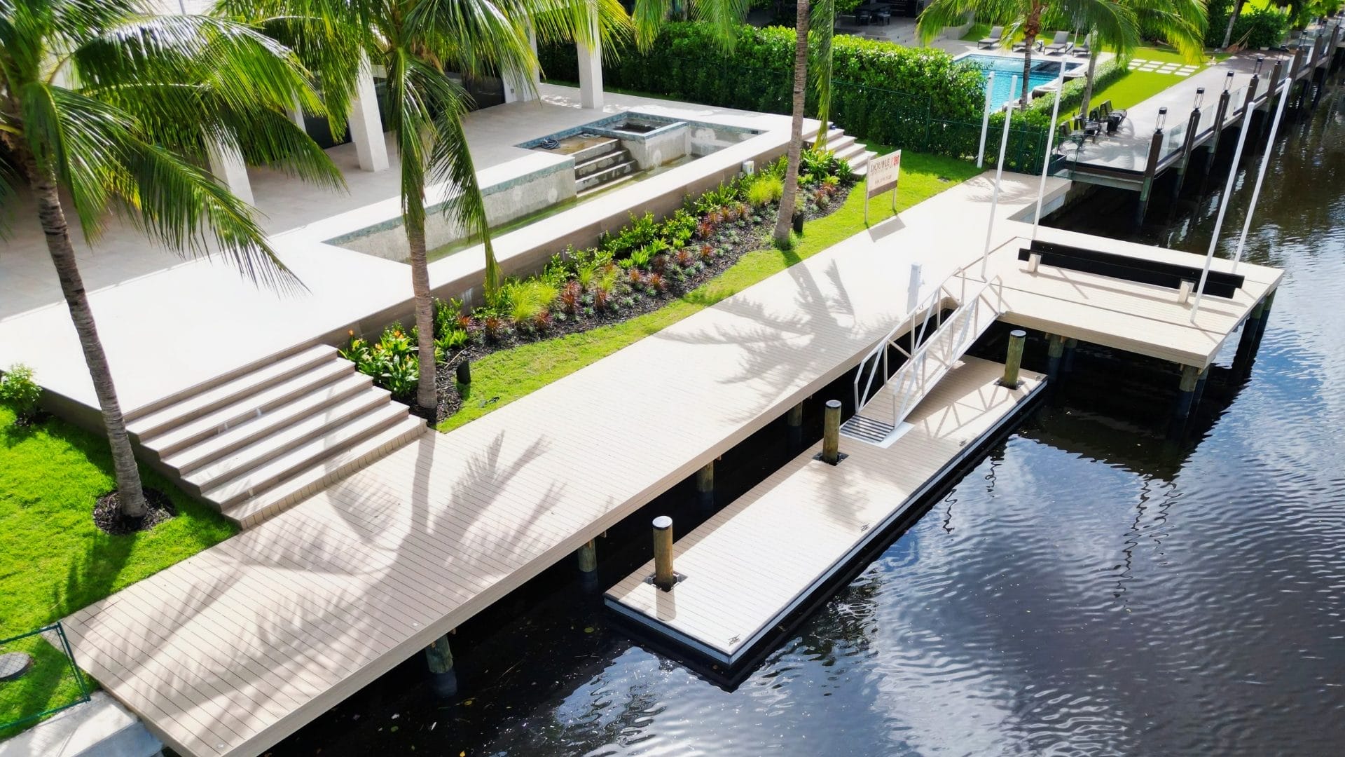 Yacht Lifters Floating Dock and Neptune Boat Lift